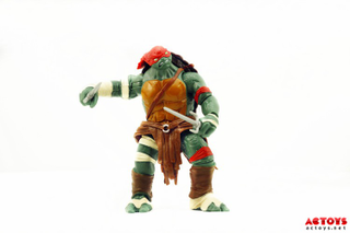 Illustration for article titled First look at the action figures of Michael Bay's TMNT